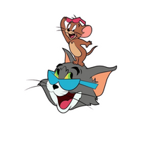 Tom and Jerry Sticker 4 | Classic Cartoon Sticker | StickerBD