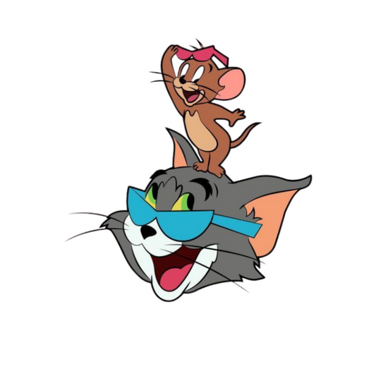 Tom and Jerry Sticker 4 | Classic Cartoon Sticker | StickerBD