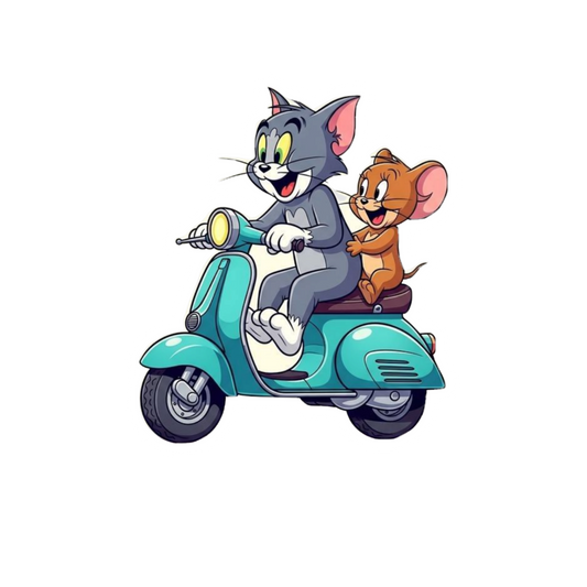 Tom and Jerry Sticker 5 | Classic Cartoon Sticker | StickerBD