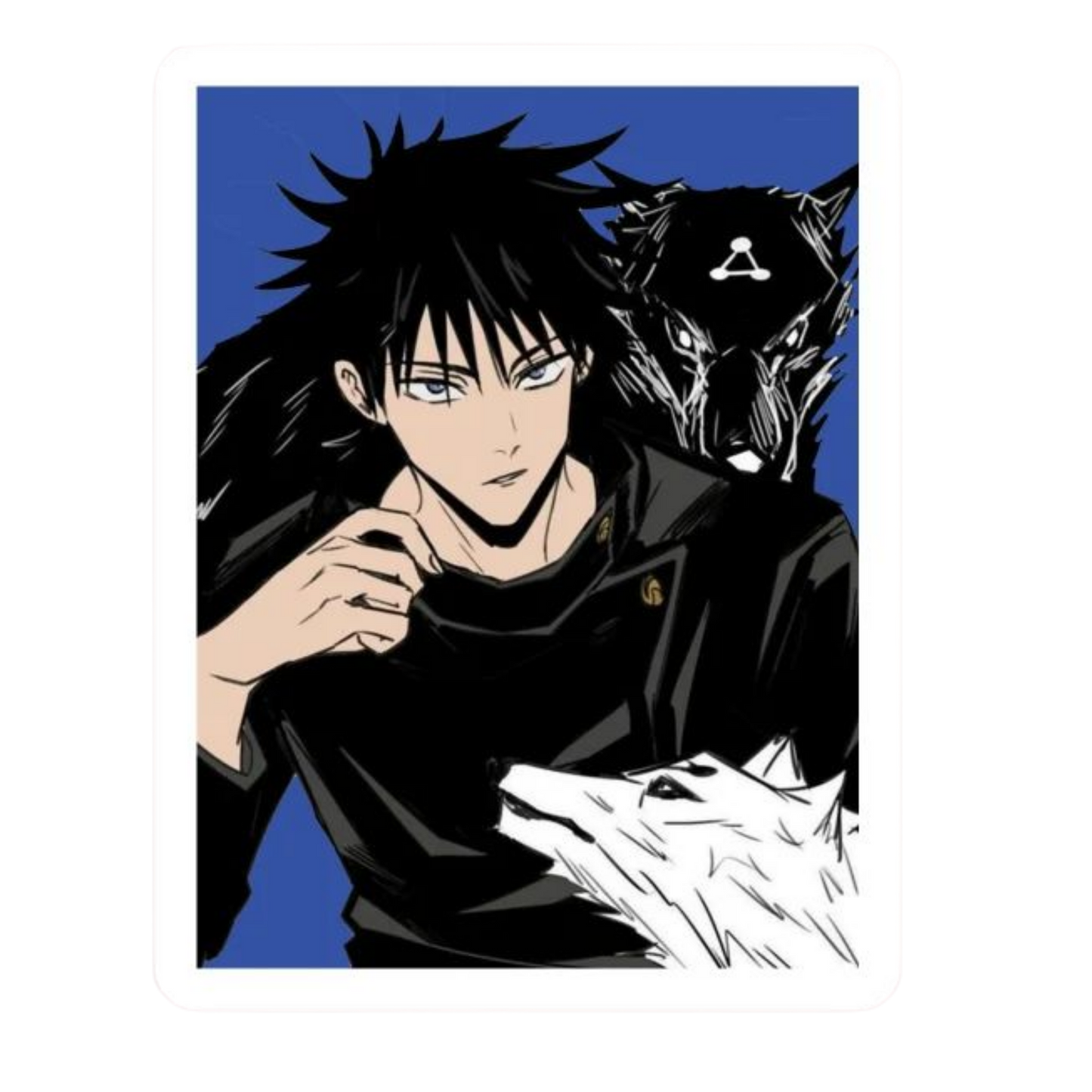 Megumi Fushiguro Jujutsu Kaisen Anime Sticker #11 | StickerBD
