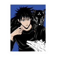 Megumi Fushiguro Jujutsu Kaisen Anime Sticker #11 | StickerBD