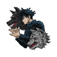 Megumi Fushiguro Jujutsu Kaisen Anime Sticker #12 | StickerBD