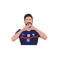 Oliver Giroud | France Football Sticker | Football Team