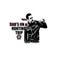 Dad's on a Hunting Trip | The Walking Dead Premium Sticker | TV Series