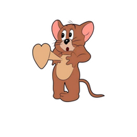 Tom and Jerry Sticker 7 | Classic Cartoon Sticker | StickerBD