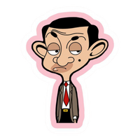Mr Bean 3 | Mr Bean Premium Stickers | TV Series