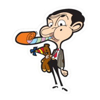Mr Bean 4 | Mr Bean Premium Stickers | TV Series
