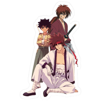 Rurouni Kenshin Anime Sticker 9 | Himura Kenshin Aesthetic Samurai Premium Sticker