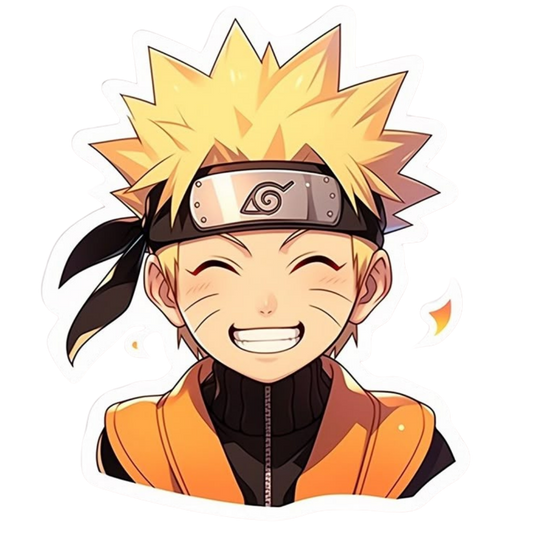 Naruto Uzumaki Anime Sticker 10 | Ninja Premium Sticker