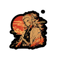 Kyojuro Rengoku 10 | Demon Slayer Sticker | Anime