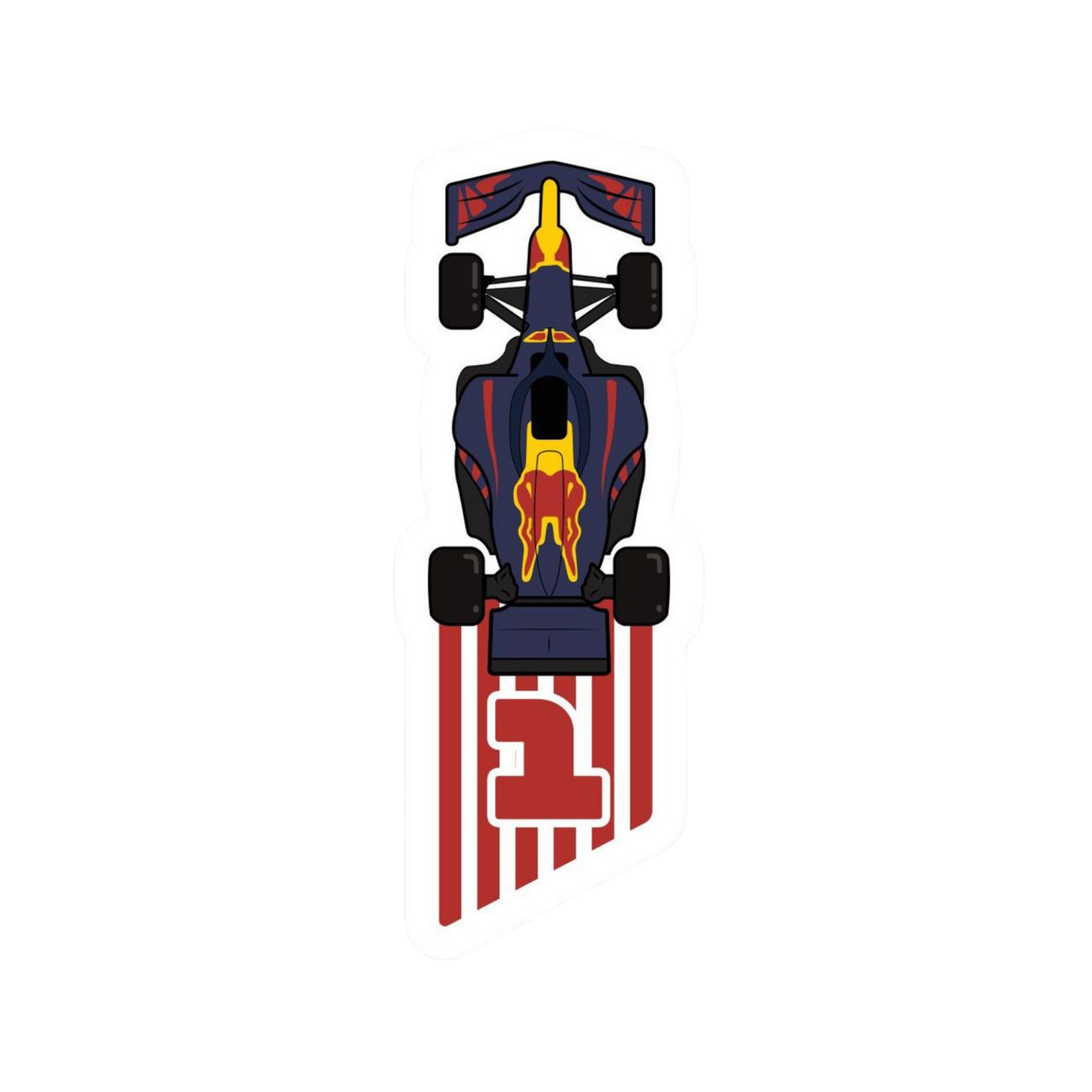 Formula 1 (F1) Stickers 10 | Premium Motorsport Stickers | StickerBD