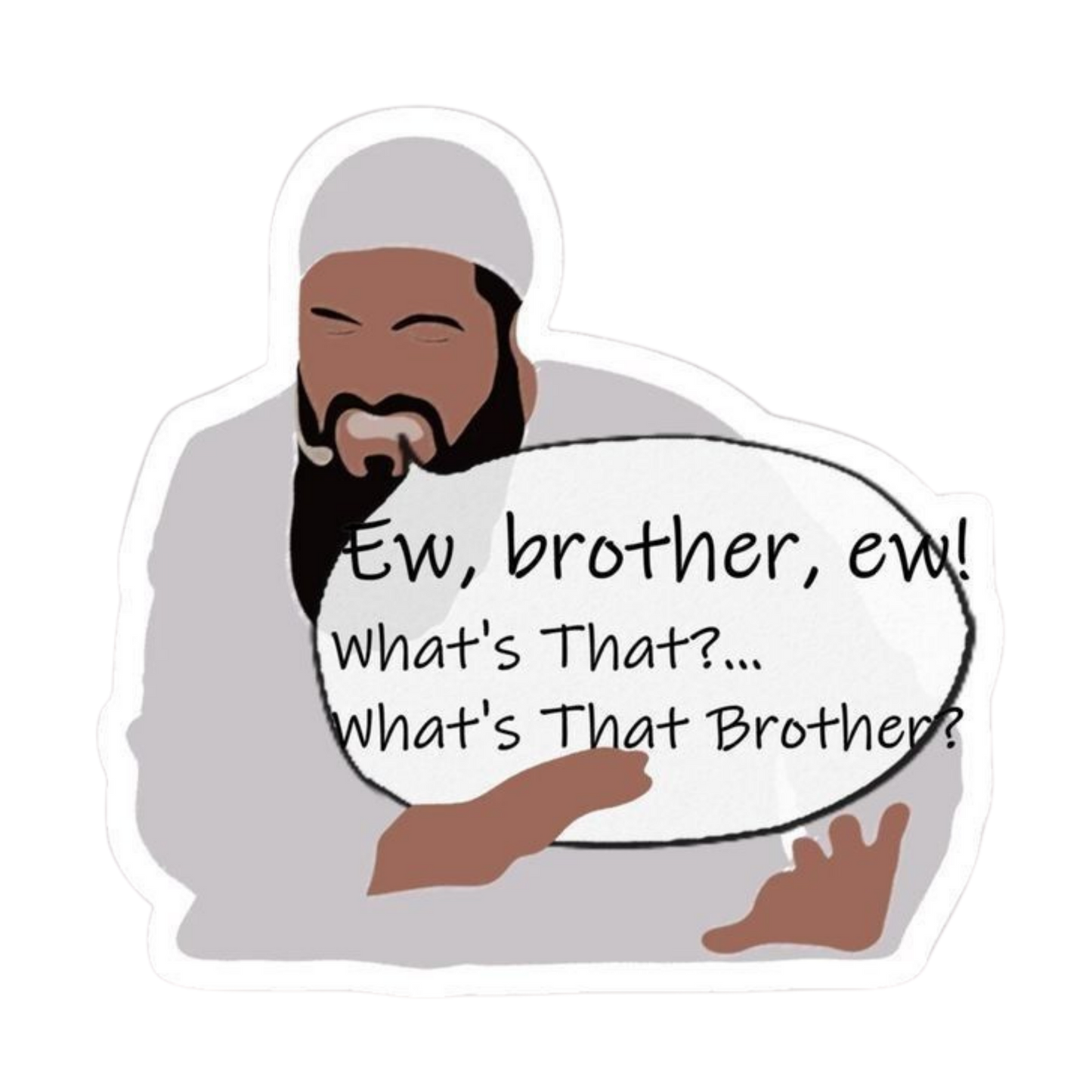 Funny Meme Sticker 9 | Viral Internet Humor Premium Sticker