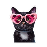 Cat 10 | Cat Premium Sticker | Cute Vibes 😺
