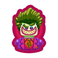 Joker 10 | DC Premium Die-Cut Sticker  | StickerBD