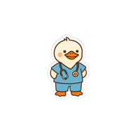 Doctor stickers Doctor duck