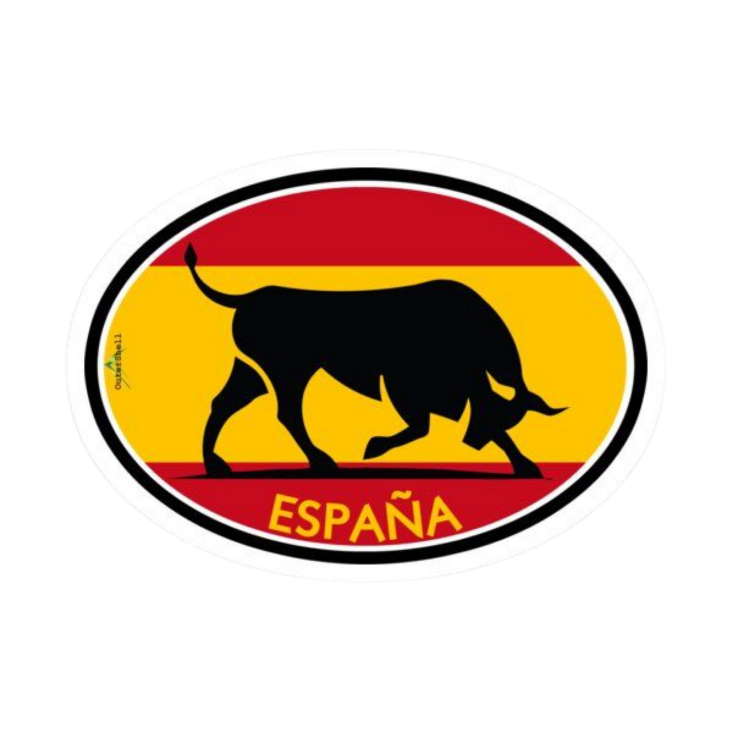 FC Spain 10 | Spain Football Sticker | Football Team