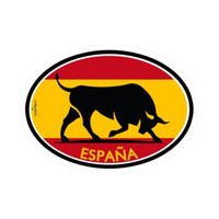 FC Spain 10 | Spain Football Sticker | Football Team