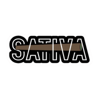 Sativa Hemp Sticker | StickerBD