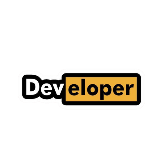 Programmer Sticker #10 | Coding & Developer Laptop Sticker | StickerBD