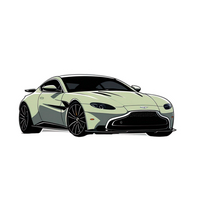 Aston Martin 10 | Premium Car Design Collection | StickerBD