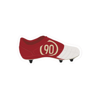 Red Football Boots | Football Premium Sticker | Football