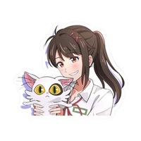 Your Name Anime Sticker 10 | Mitsuha & Taki Premium sticker
