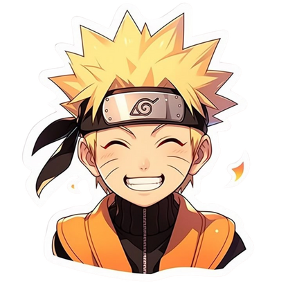 Naruto Uzumaki Sticker Bundle