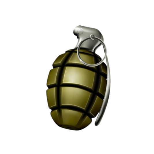 Grenade - Weapon | PUBG Mobile Sticker | StickerBD