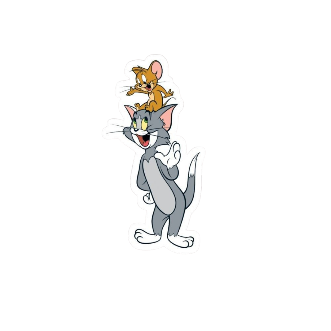 Tom and Jerry Sticker 10 | Classic Cartoon Sticker | StickerBD