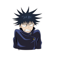 Megumi Fushiguro Jujutsu Kaisen Anime Sticker #15 | StickerBD