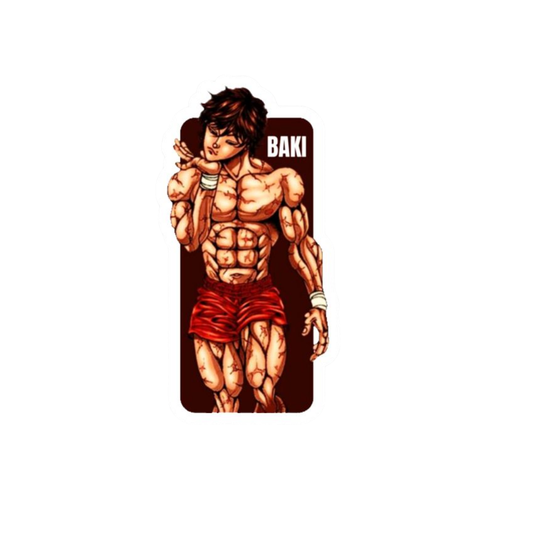 Baki The Grappler | Premium Anime Sticker