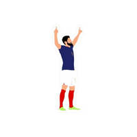 France Glory | France Football Sticker | Football Team