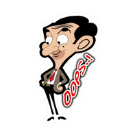 Mr Bean 9 | Mr Bean Premium Stickers | TV Series