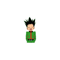 Gon Hunter X Hunter Group Anime Sticker