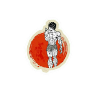 Baki The Grappler 4 | Premium Anime Sticker