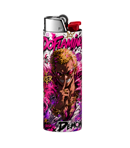 Doflamingo Lighter – Bold Aesthetic Refillable Pocket Lighter | StickerBD