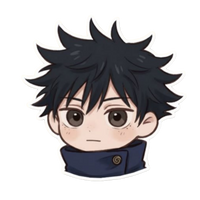 Megumi Fushiguro Jujutsu Kaisen Anime Sticker #23 | StickerBD