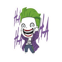 Joker 11 | DC Premium Die-Cut Sticker  | StickerBD