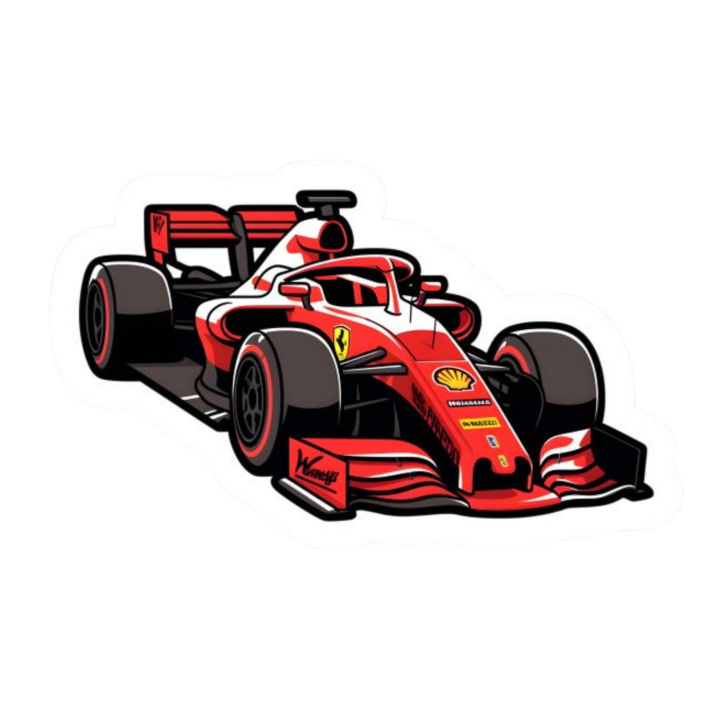Formula 1 (F1) Stickers 11 | Premium Motorsport Stickers | StickerBD
