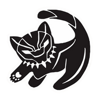 Black Panther 11 | Black Panther Premium Sticker | StickerBD