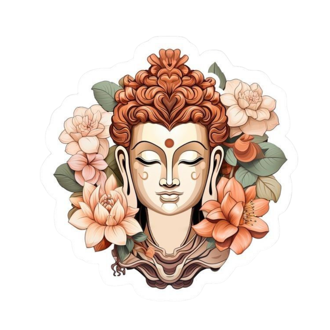 Buddha 4 | Buddhism | Religious Sticker | Spiritual Premium Sticker
