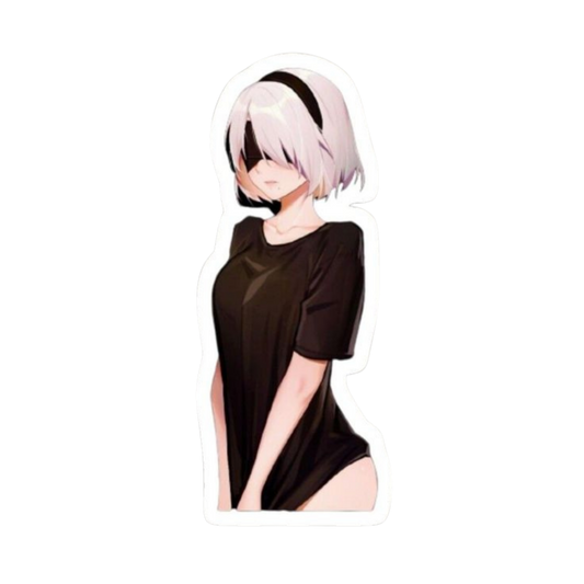 Anime Waifu Premium Anime Sticker 9 | StickerBD