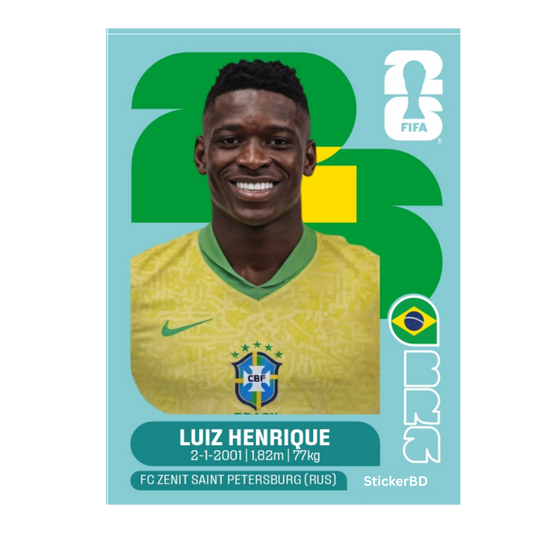 Luiz Henrique | Brazil Player Card
