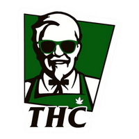 THC bucket sticker