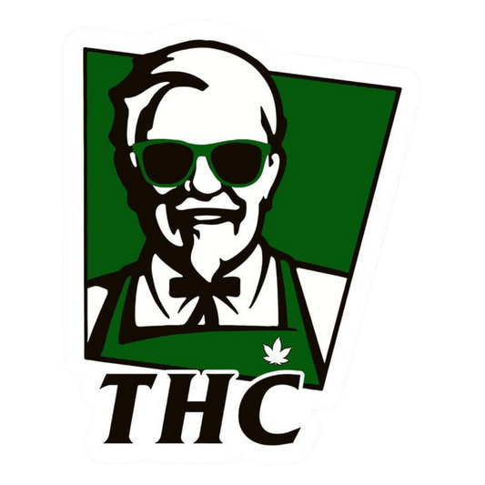 THC bucket sticker