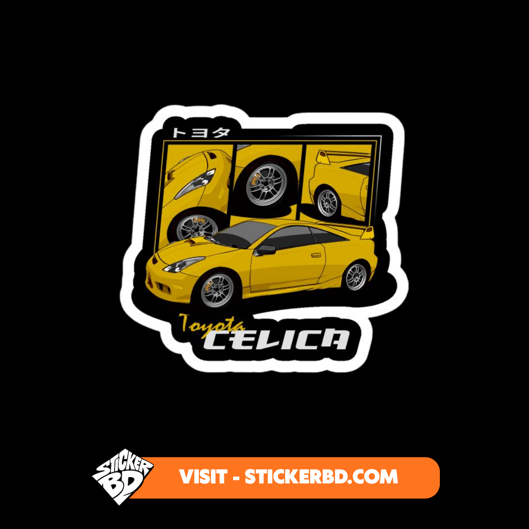 Mid Night JDM Car Sticker Bundle