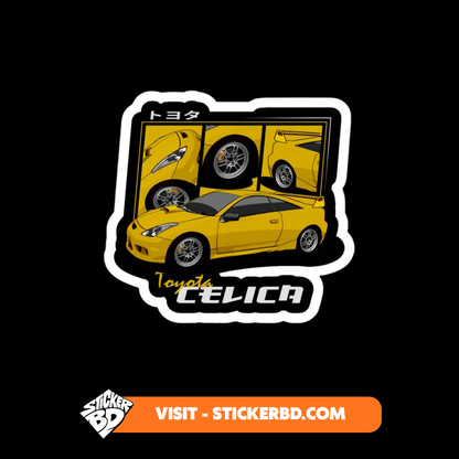 Mid Night JDM Car Sticker Bundle
