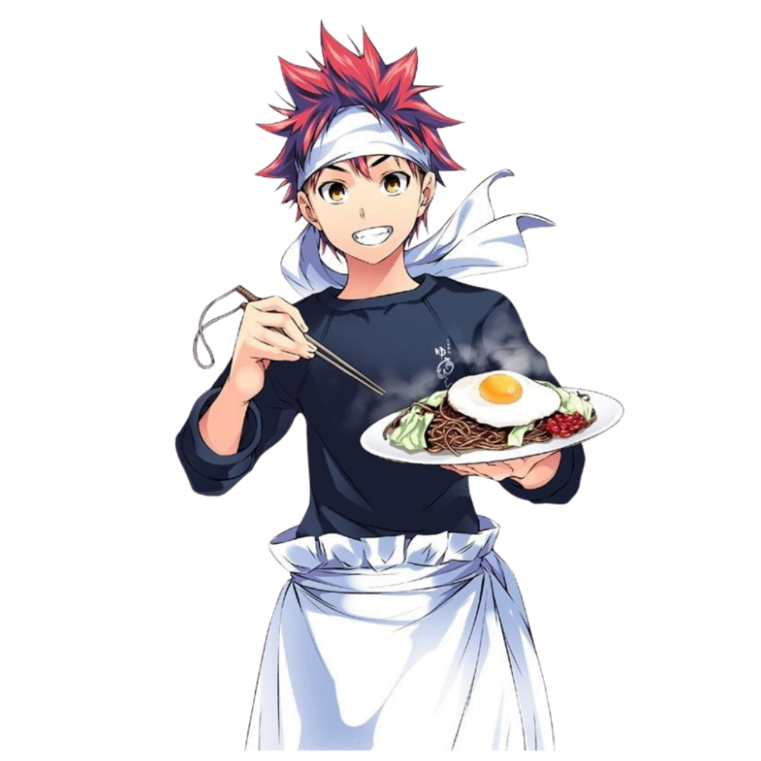Yukihira Soma Food Wars Sticker Bundle