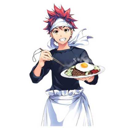 Yukihira Soma Food Wars Sticker Bundle