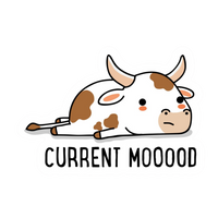 Cow 11 | Cow Premium Sticker | Animal Stickers